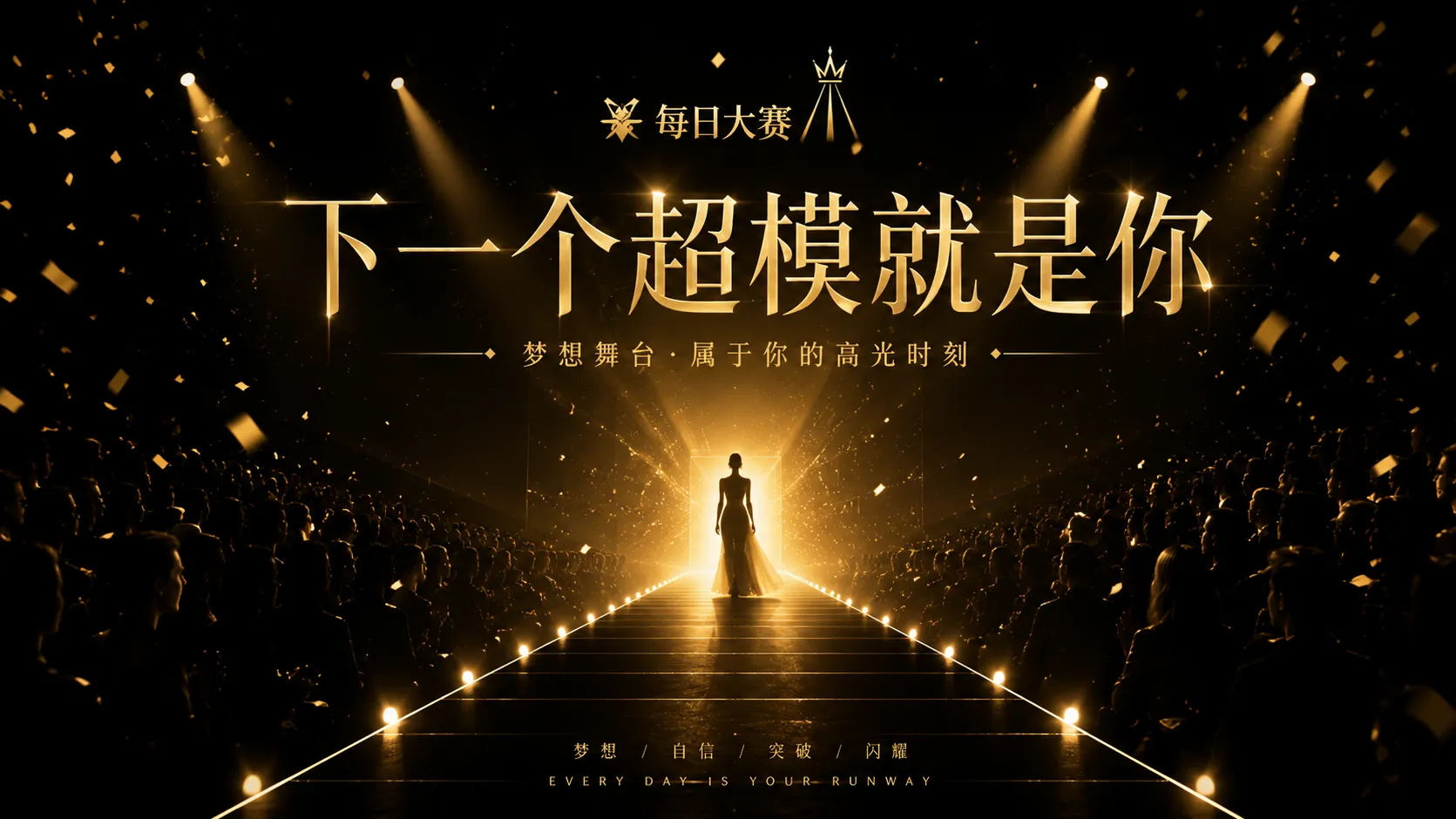每日大赛舞台时尚主题封面